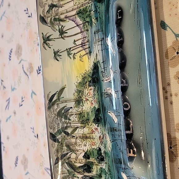 Florida Ashtray, Vintage..Transferware?Great cond. - Picture 2 of 4